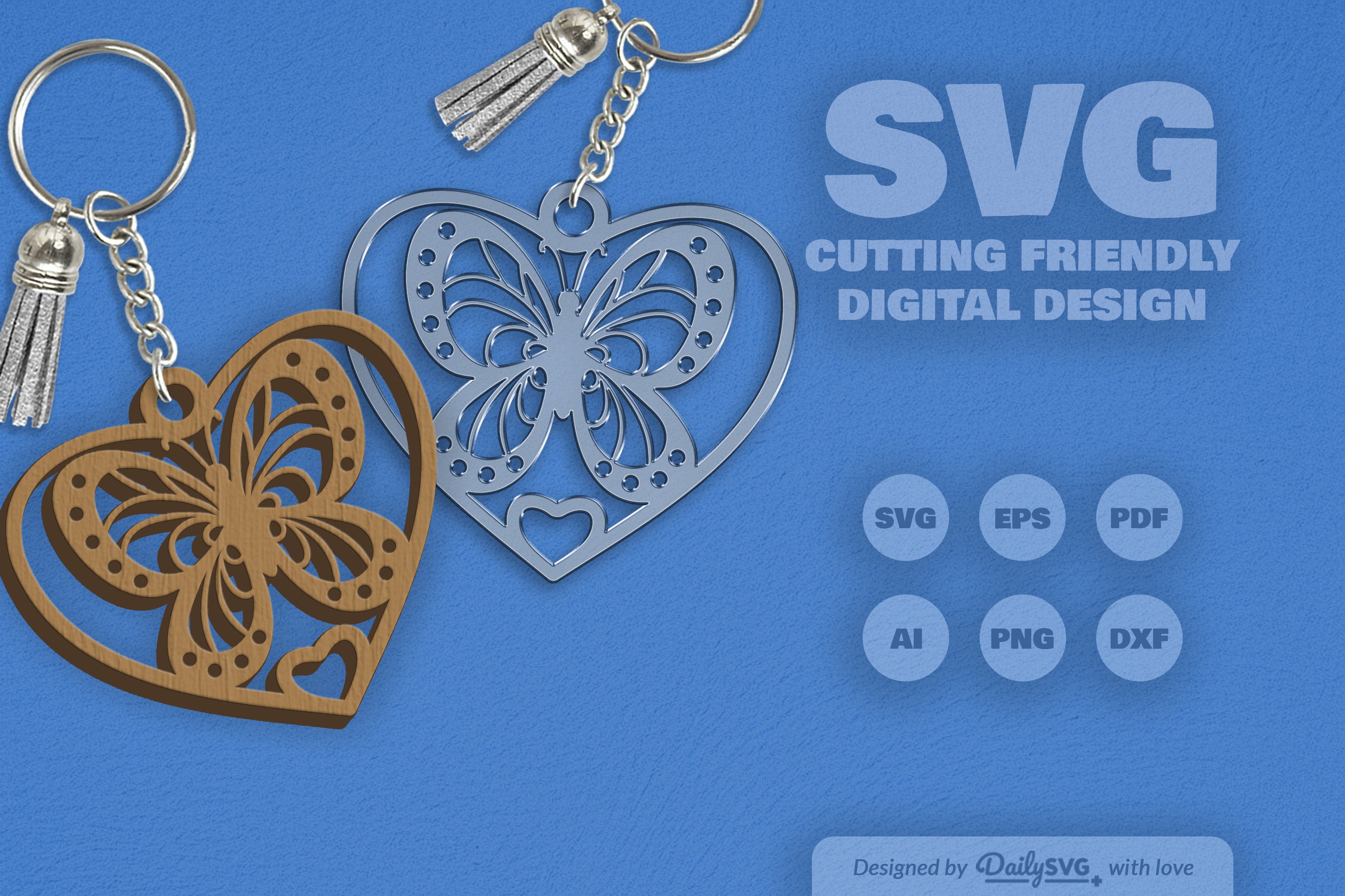 Butterfly SVG Bundle for Crafting 3