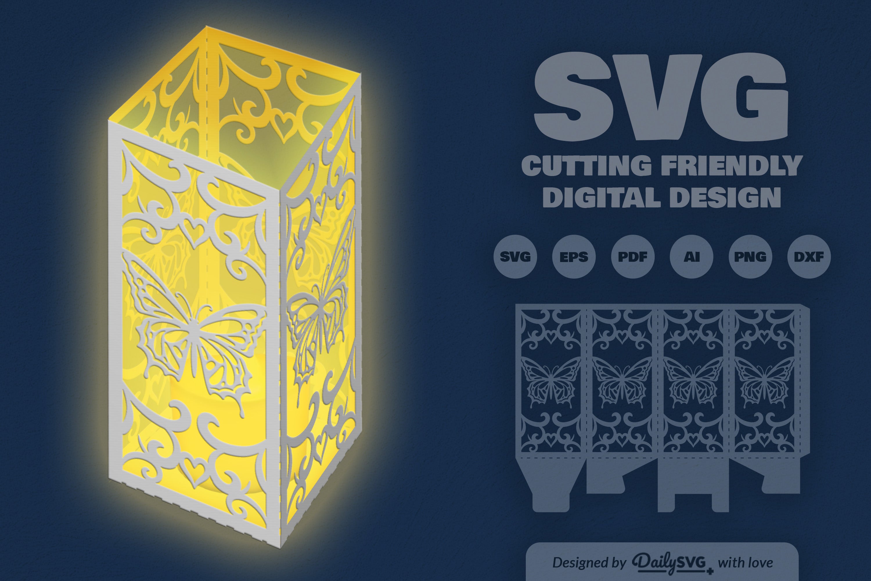 Butterfly Cut SVG Bundle 2