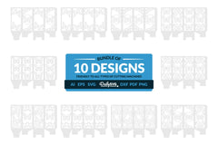 Butterfly Lantern Paper Cut Clipart - Daily SVG Bundles - CraftNest - Digital Crafting and Art