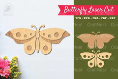 Butterfly Laser Cut Decoration Clipart Bundle - CraftNest - Digital Crafting and Art