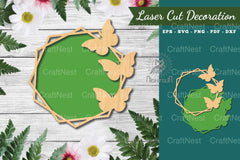 Butterfly Laser Cut Sign Clipart Bundle - CraftNest - Digital Crafting and Art