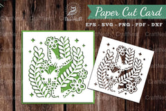 Butterfly Papercut Card SVG Bundle - CraftNest - Digital Crafting and Art