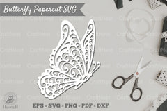 Butterfly Papercut SVG Bundle - CraftNest - Digital Crafting and Art