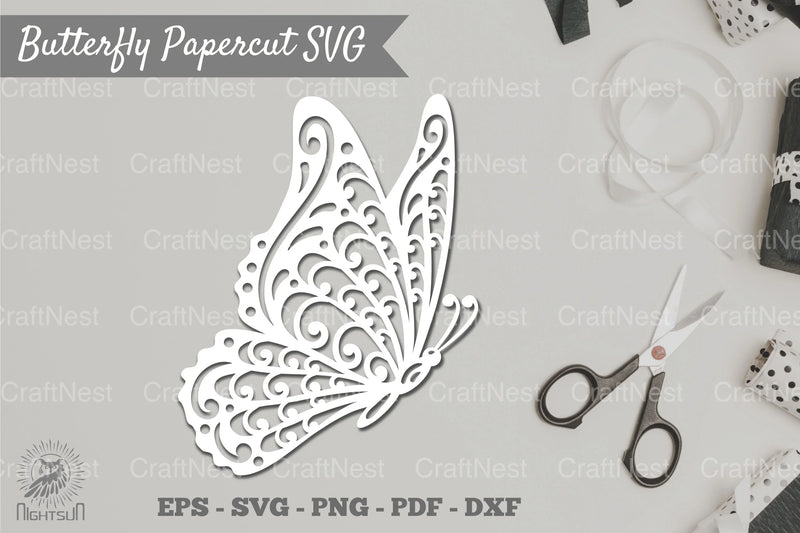 Butterfly Papercut SVG Bundle - CraftNest - Digital Crafting and Art