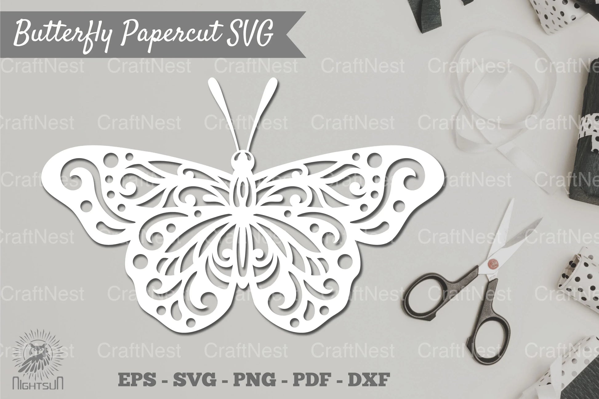 Butterfly Papercut SVG Bundle - CraftNest - Digital Crafting and Art