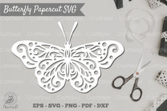 Butterfly Papercut SVG Bundle - CraftNest - Digital Crafting and Art