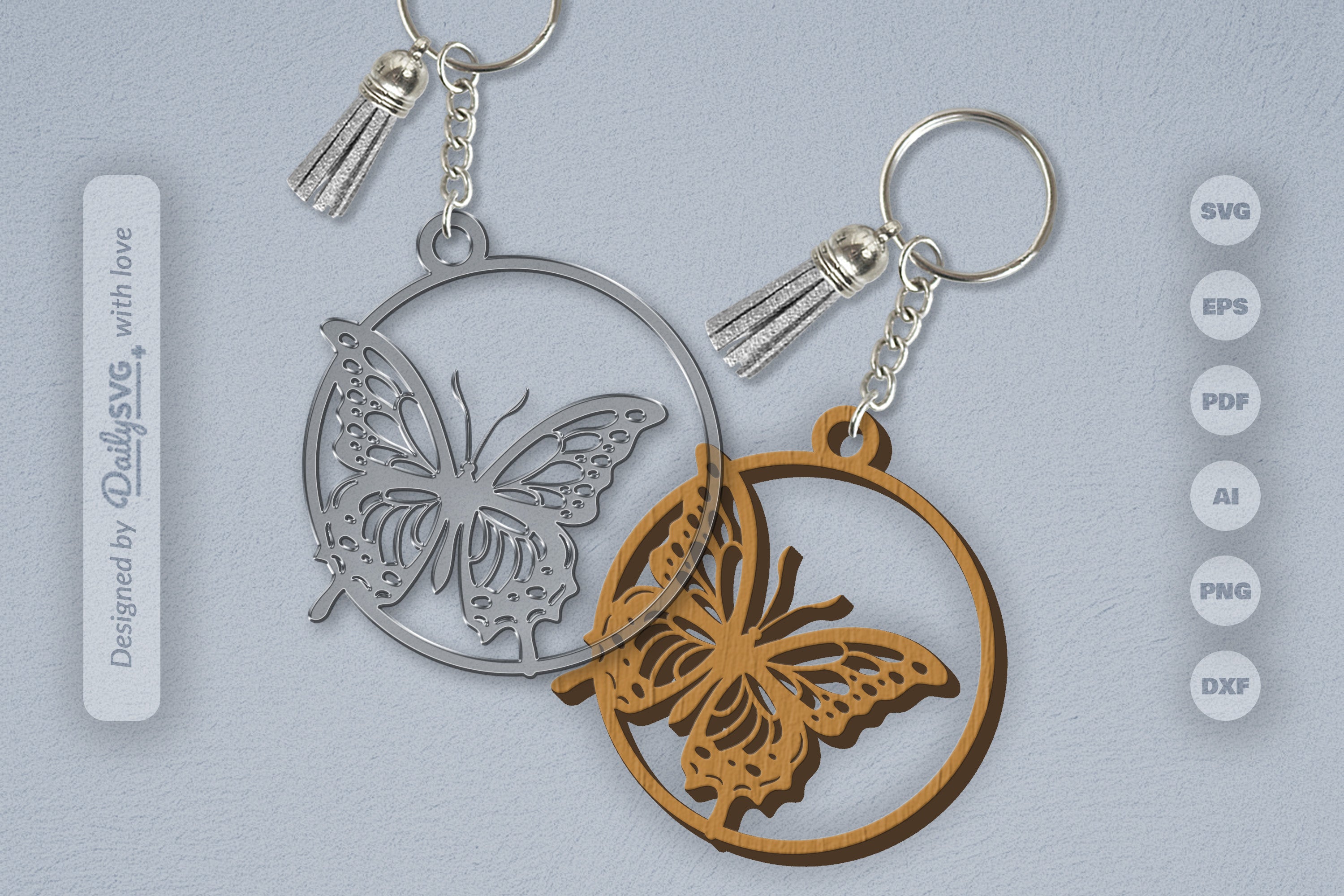 Butterfly Round SVG Bundle 1