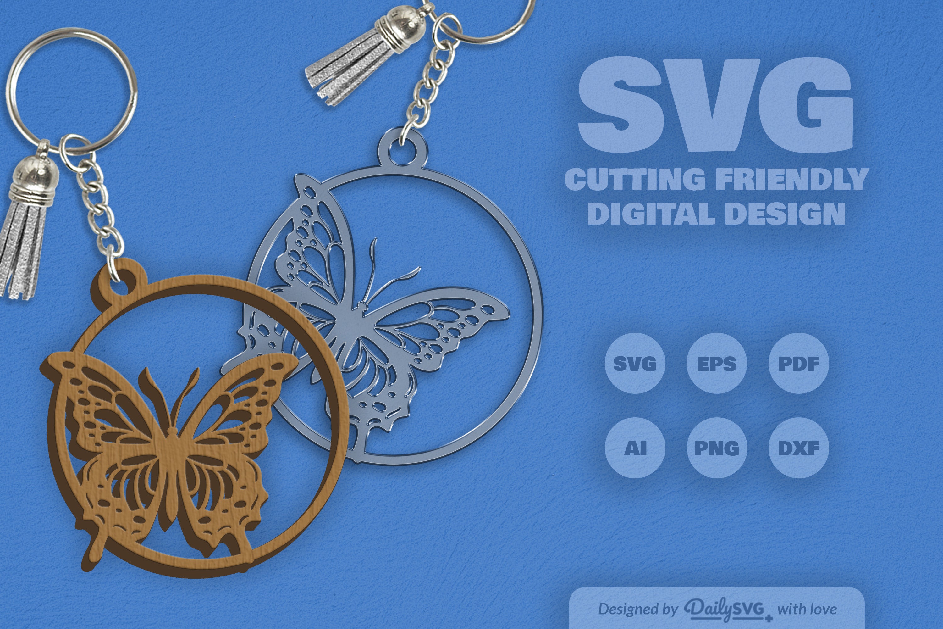 Butterfly Round SVG Bundle 1
