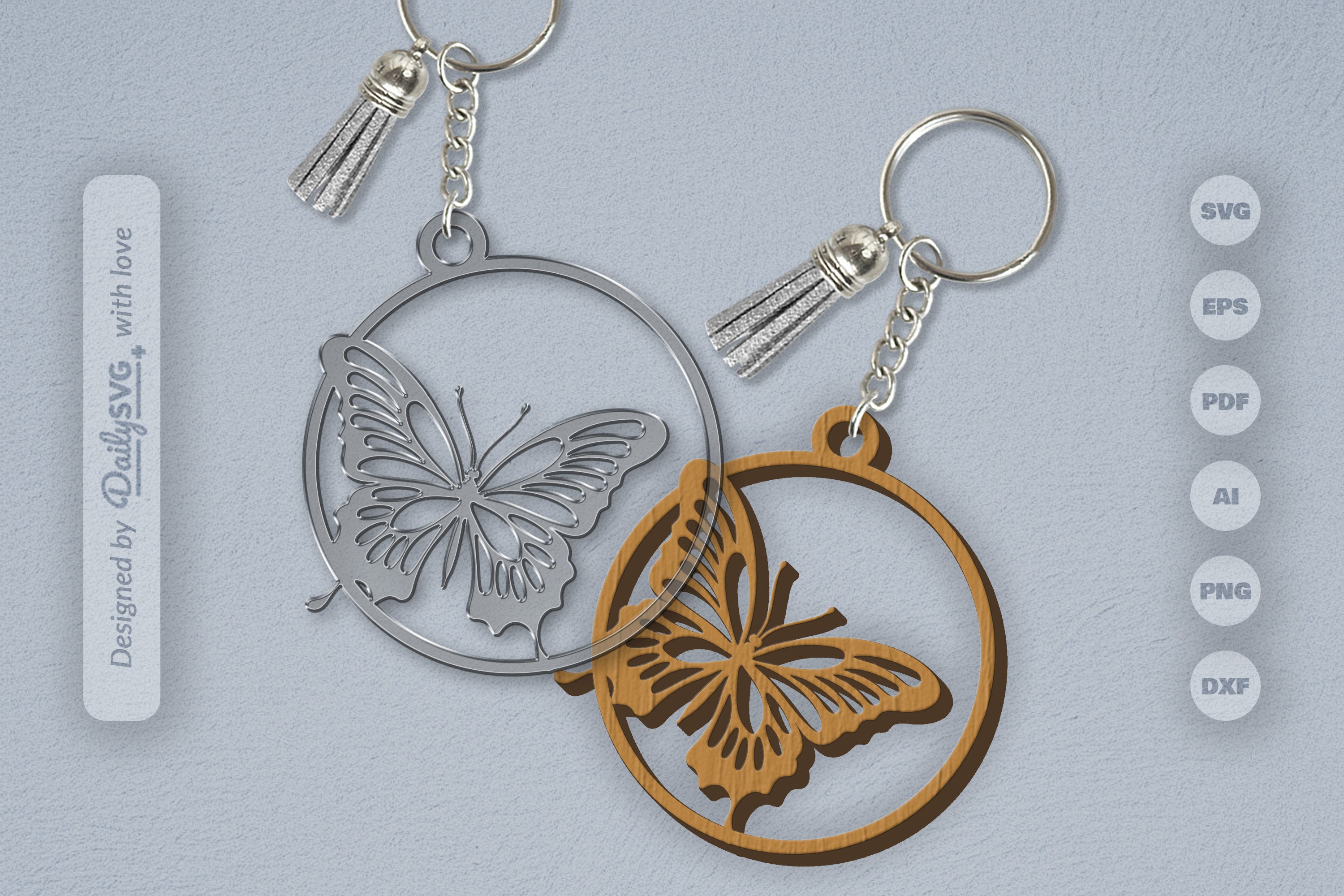 Butterfly Round SVG Bundle