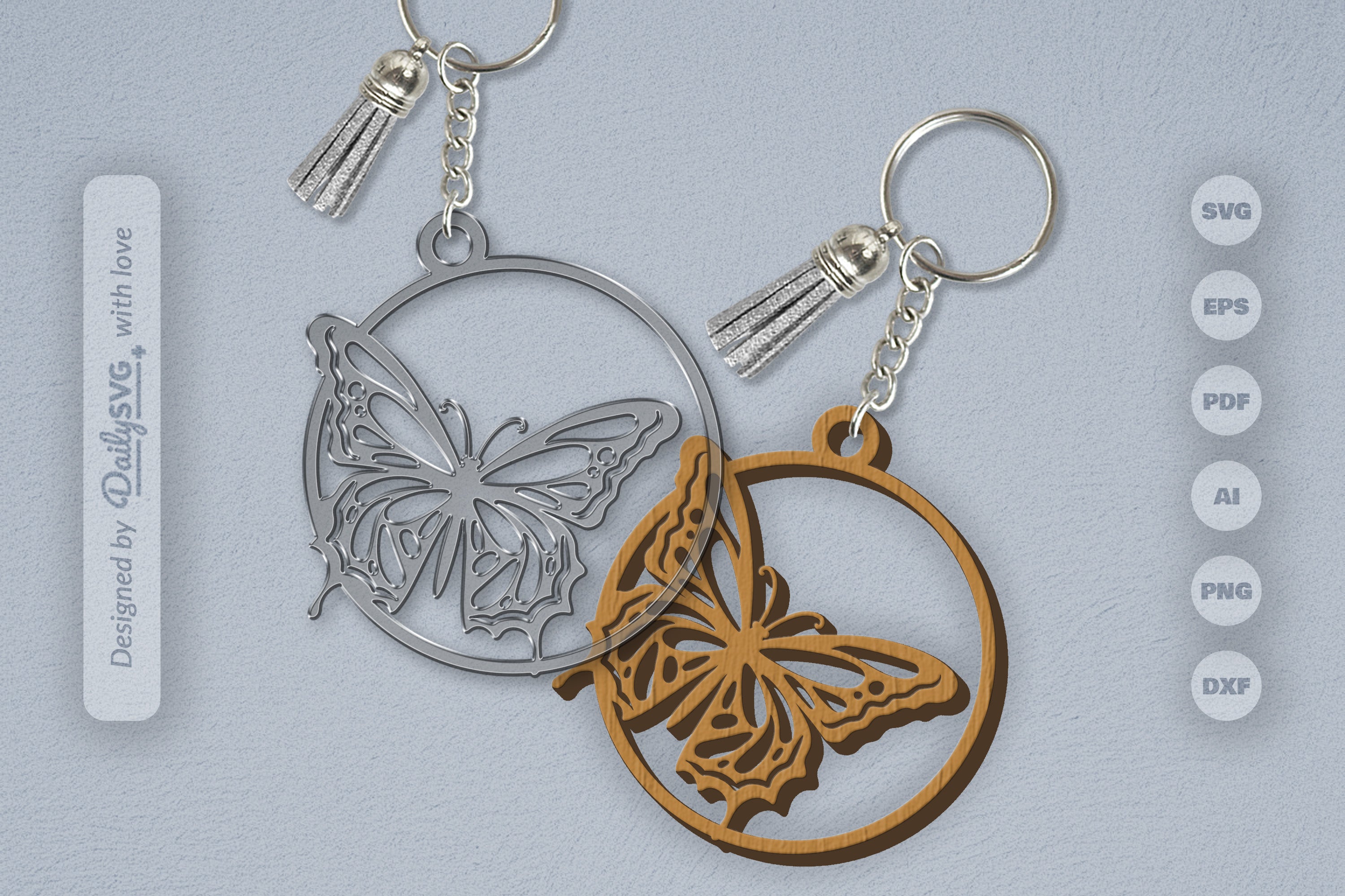 Butterfly SVG Round SVG Bundle 4