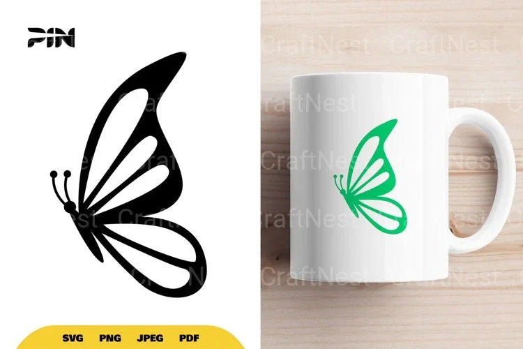 Butterfly Vector Clipart Bundle - CraftNest - Digital Crafting and Art