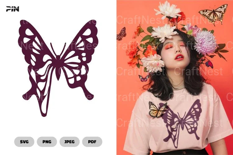 Butterfly SVG Bundle - CraftNest - Digital Crafting and Art