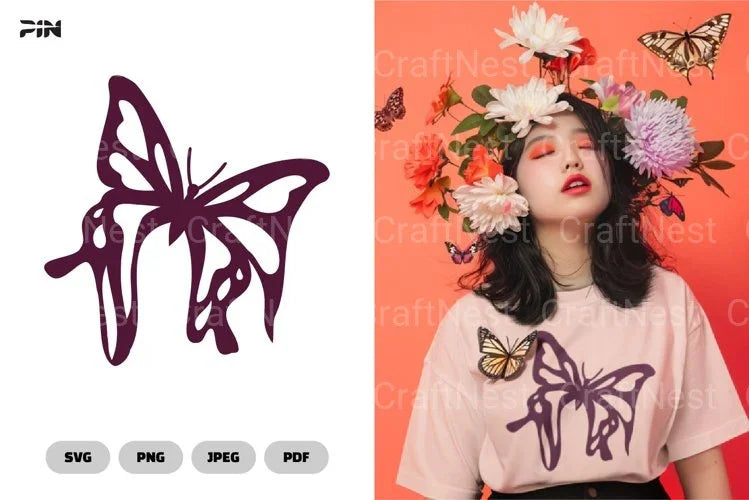 Butterfly SVG Bundle - CraftNest - Digital Crafting and Art