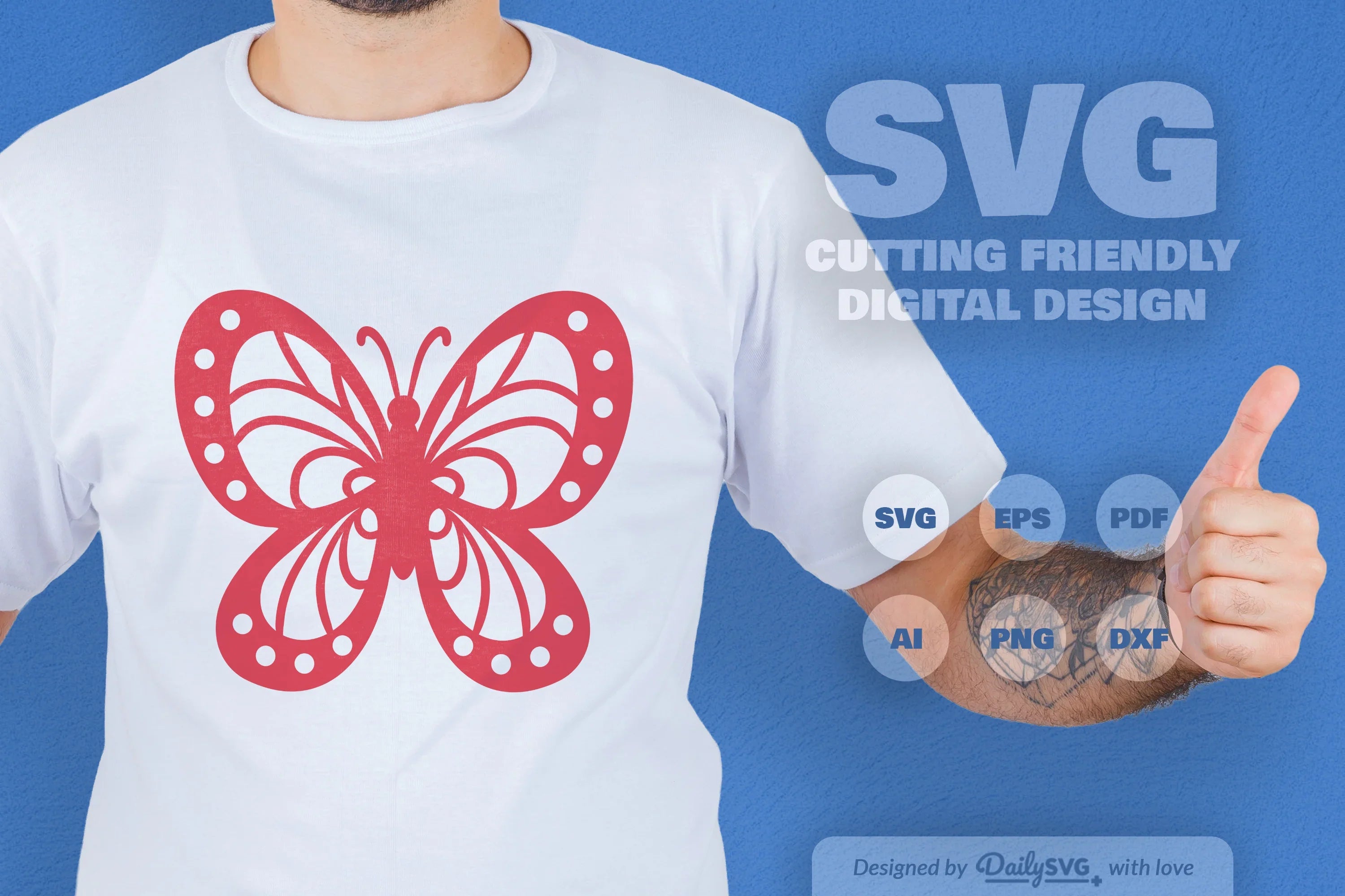 Butterfly SVG Bundle: Stunning Collection for Nature Lovers 1 - CraftNest - Digital Crafting and Art