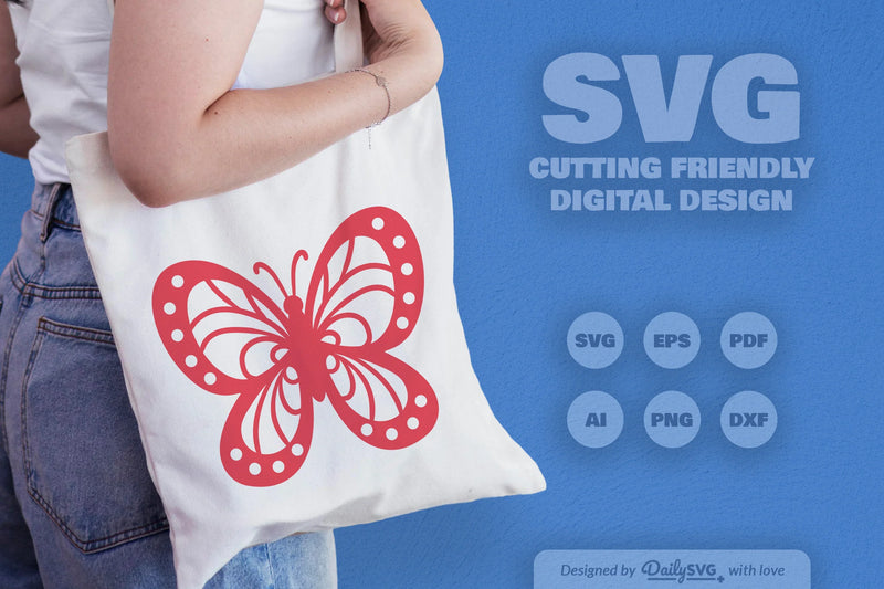 Butterfly SVG Bundle: Stunning Collection for Nature Lovers 1 - CraftNest - Digital Crafting and Art