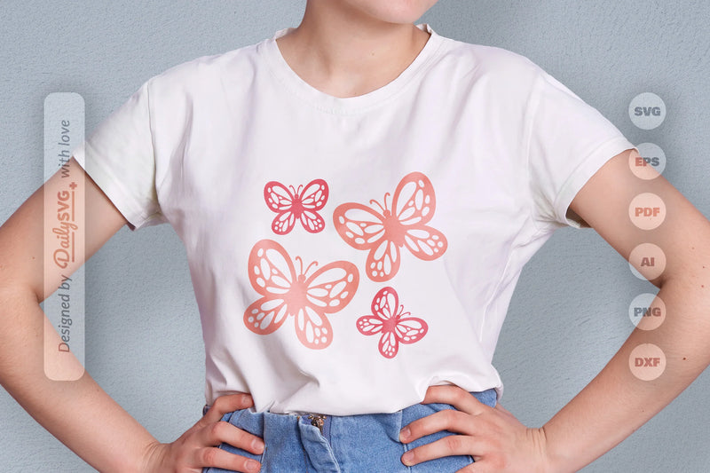 Butterfly SVG Bundle: Stunning Collection for Nature Lovers - CraftNest - Digital Crafting and Art