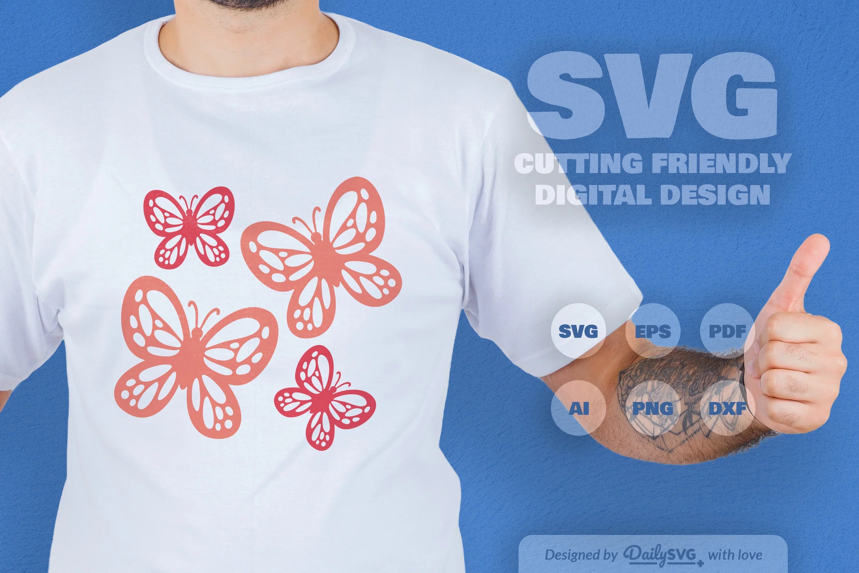 Butterfly SVG Bundle: Stunning Collection for Nature Lovers - CraftNest - Digital Crafting and Art