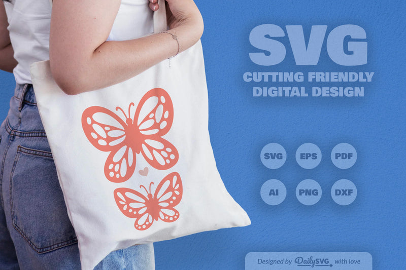 Stunning Butterfly SVG Bundle Collection 7 - CraftNest - Digital Crafting and Art