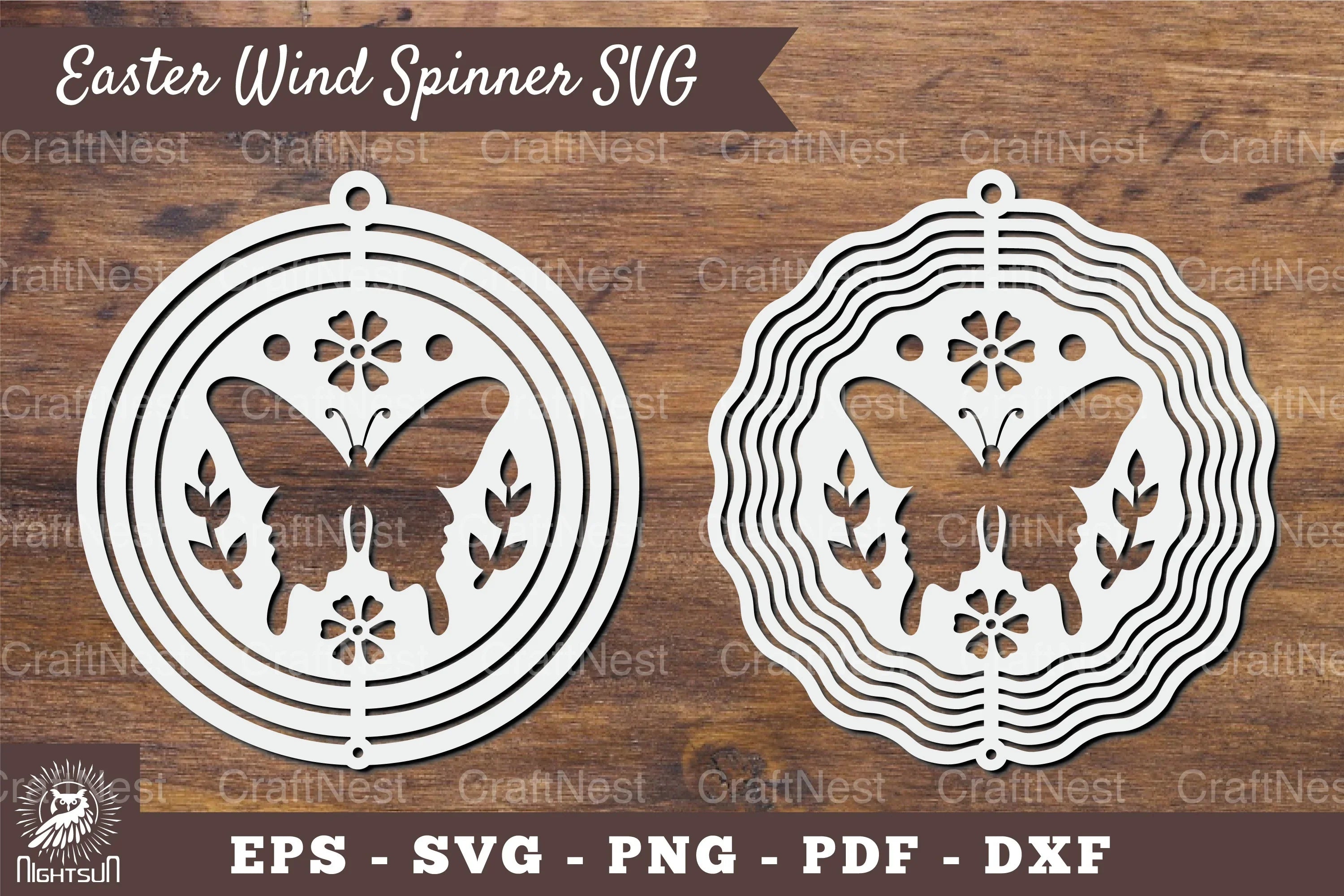 Butterfly Wind Spinner Clipart Bundle - CraftNest - Digital Crafting and Art