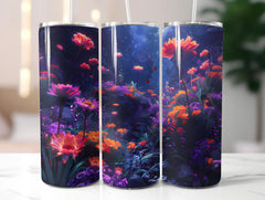 Butterfly Gardens 1 Tumbler Wrap - CraftNest - Digital Crafting and Art