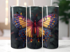 Butterfly Gardens 2 Tumbler Wrap - CraftNest - Digital Crafting and Art