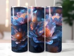 Butterfly Gardens 4 Tumbler Wrap - CraftNest - Digital Crafting and Art