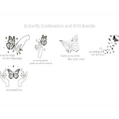 Butterfly SVG Bundle - CraftNest - Digital Crafting and Art