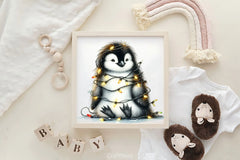 Cute Penguin Christmas Clipart Bundle 2 - CraftNest - Digital Crafting and Art