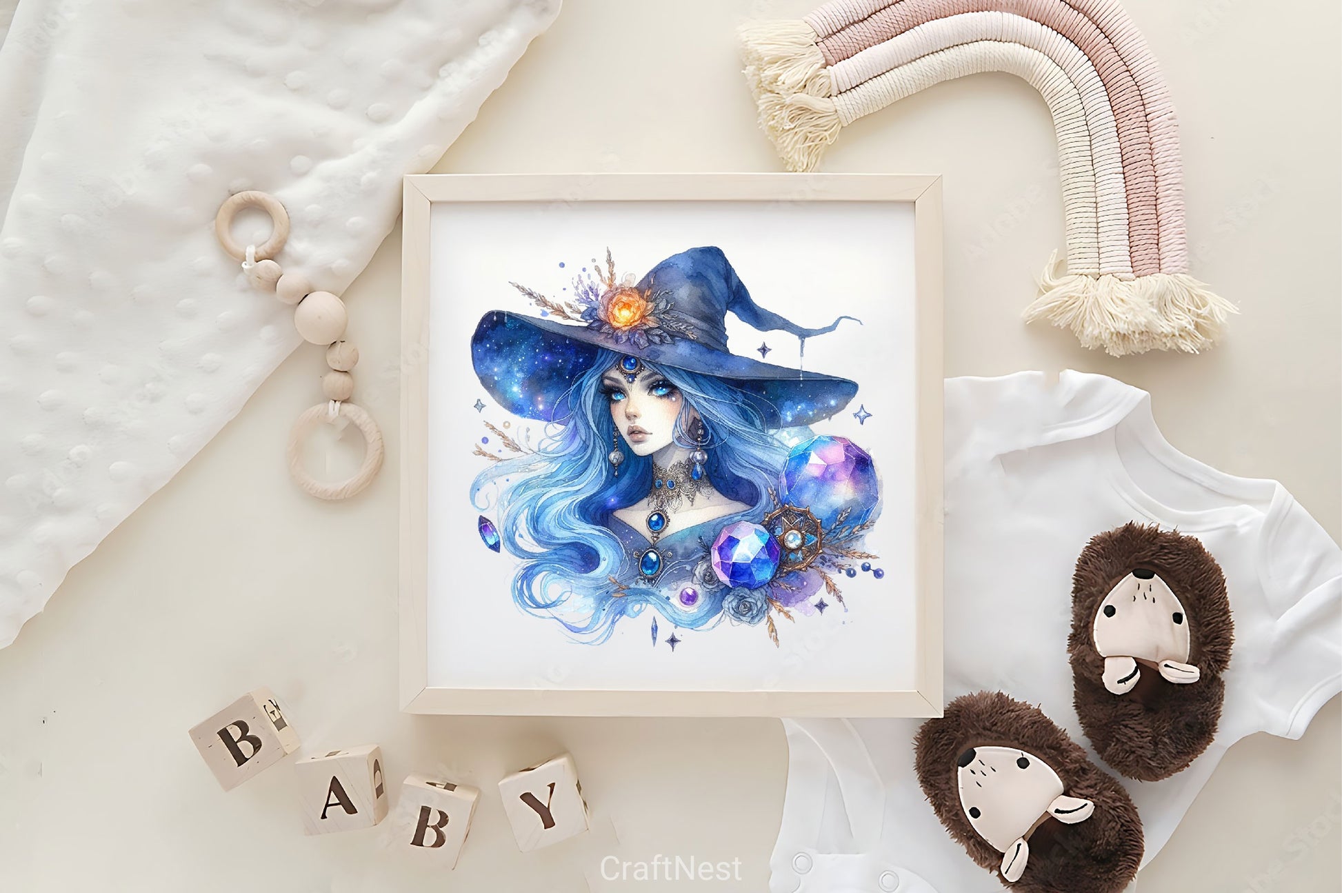 Celestial Witches Clipart Bundle - CraftNest - Digital Crafting and Art