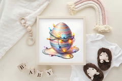 Easter Egg Clipart Bundle 4 - CraftNest - Digital Crafting and Art