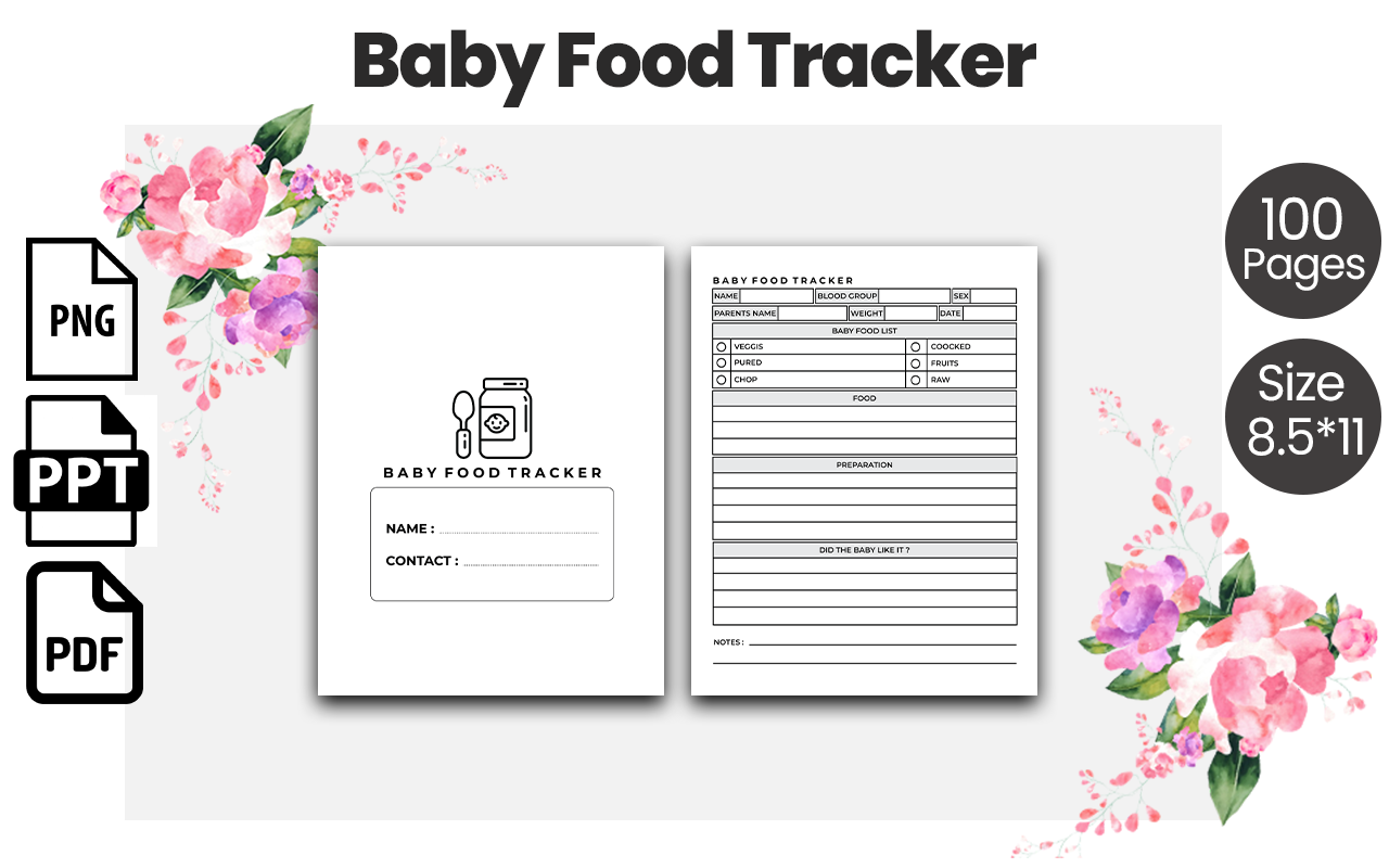 Baby Food Tracker App