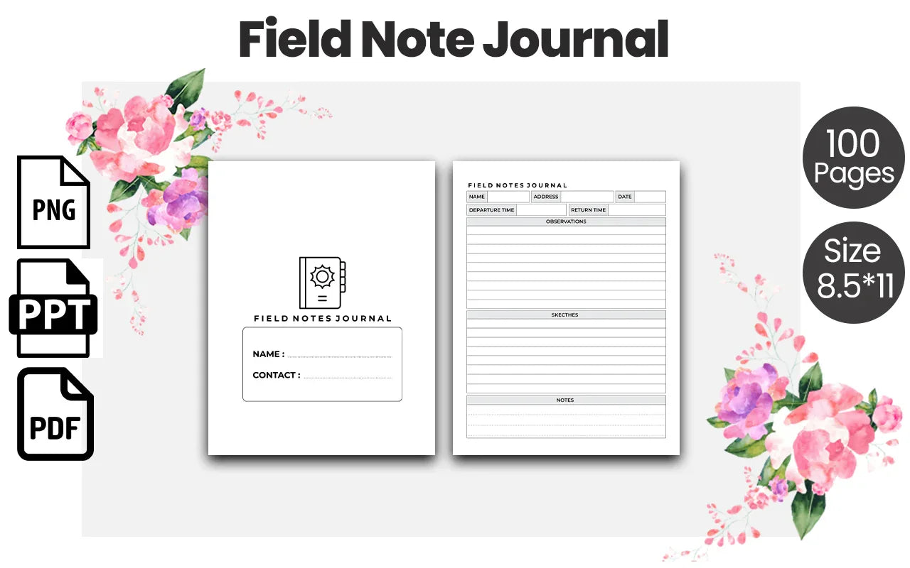 Notes Journal for Organization and Creativity