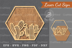 Cactus Laser Cut Sign Clipart Bundle - CraftNest - Digital Crafting and Art