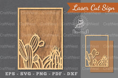 Cactus Laser Cut Sign Clipart Bundle - CraftNest - Digital Crafting and Art