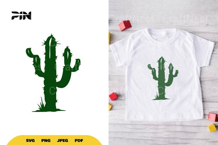 Cactus SVG Bundle - CraftNest - Digital Crafting and Art