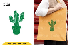 Cactus SVG Bundle - CraftNest - Digital Crafting and Art