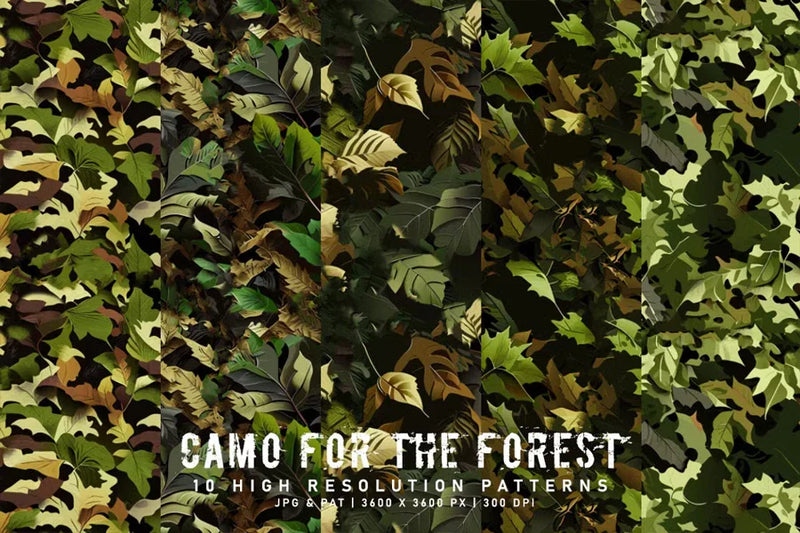 Camo for the Forest - CraftNest - Digital Crafting and Art