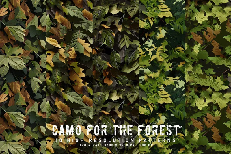 Camo for the Forest - CraftNest - Digital Crafting and Art