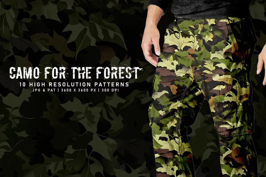 Camo for the Forest - CraftNest - Digital Crafting and Art