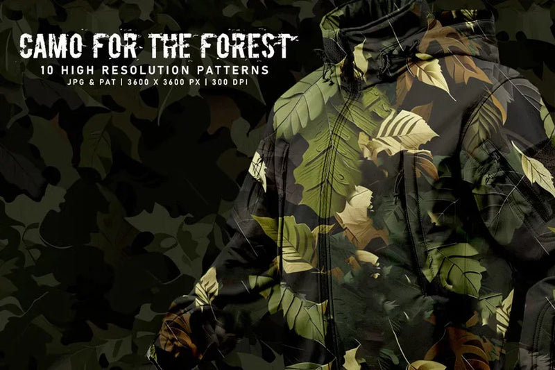 Camo for the Forest - CraftNest - Digital Crafting and Art