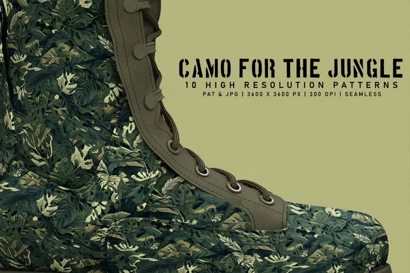 Camo for the Jungle - CraftNest - Digital Crafting and Art