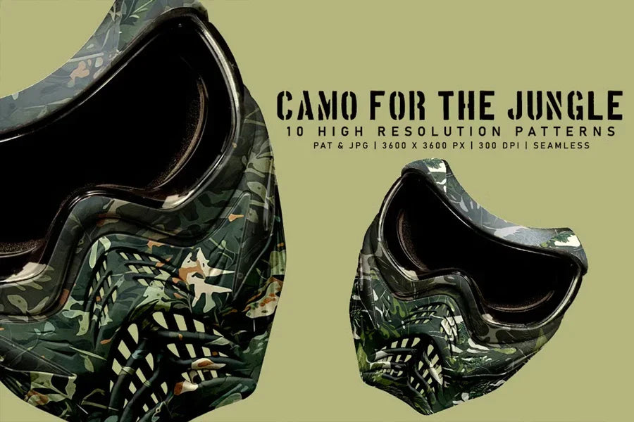 Camo for the Jungle - CraftNest - Digital Crafting and Art