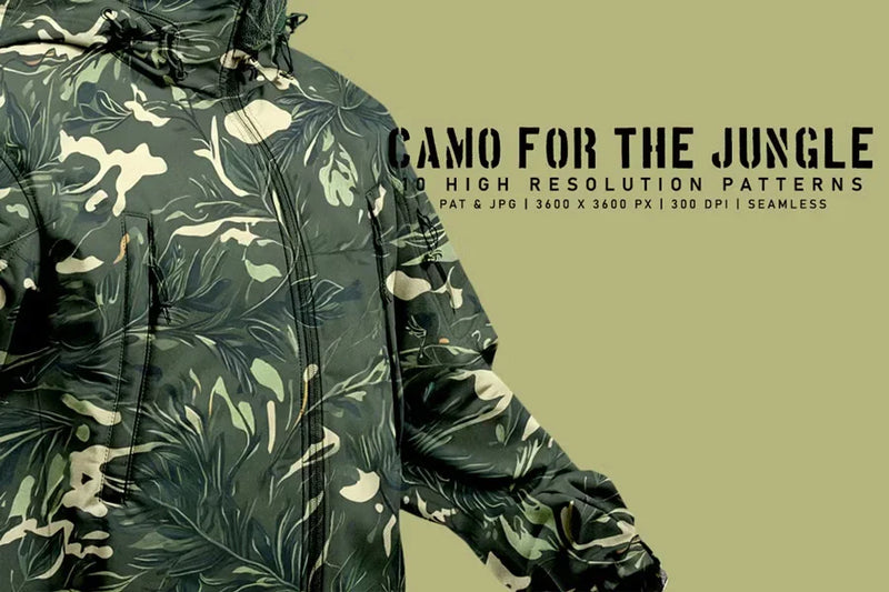 Camo for the Jungle - CraftNest - Digital Crafting and Art