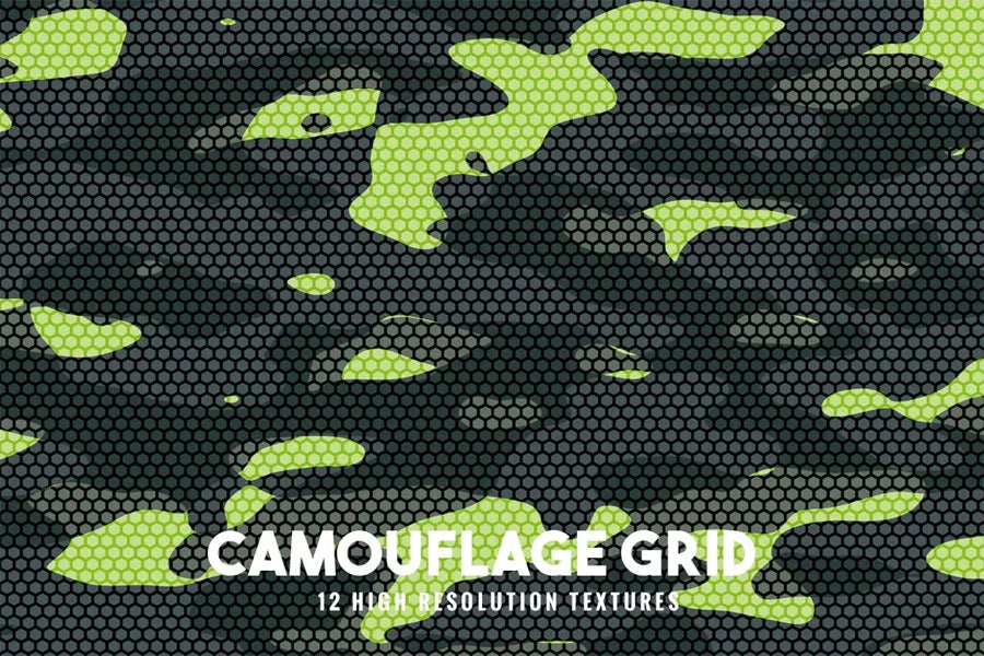 Camouflage Grid - CraftNest - Digital Crafting and Art