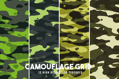 Camouflage Grid - CraftNest - Digital Crafting and Art