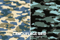 Camouflage Grid - CraftNest - Digital Crafting and Art