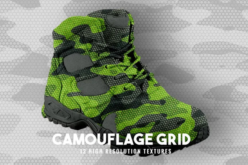 Camouflage Grid - CraftNest - Digital Crafting and Art