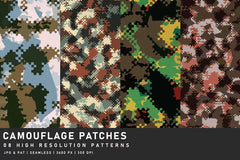 Camouflage Patches - CraftNest - Digital Crafting and Art