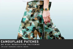 Camouflage Patches - CraftNest - Digital Crafting and Art