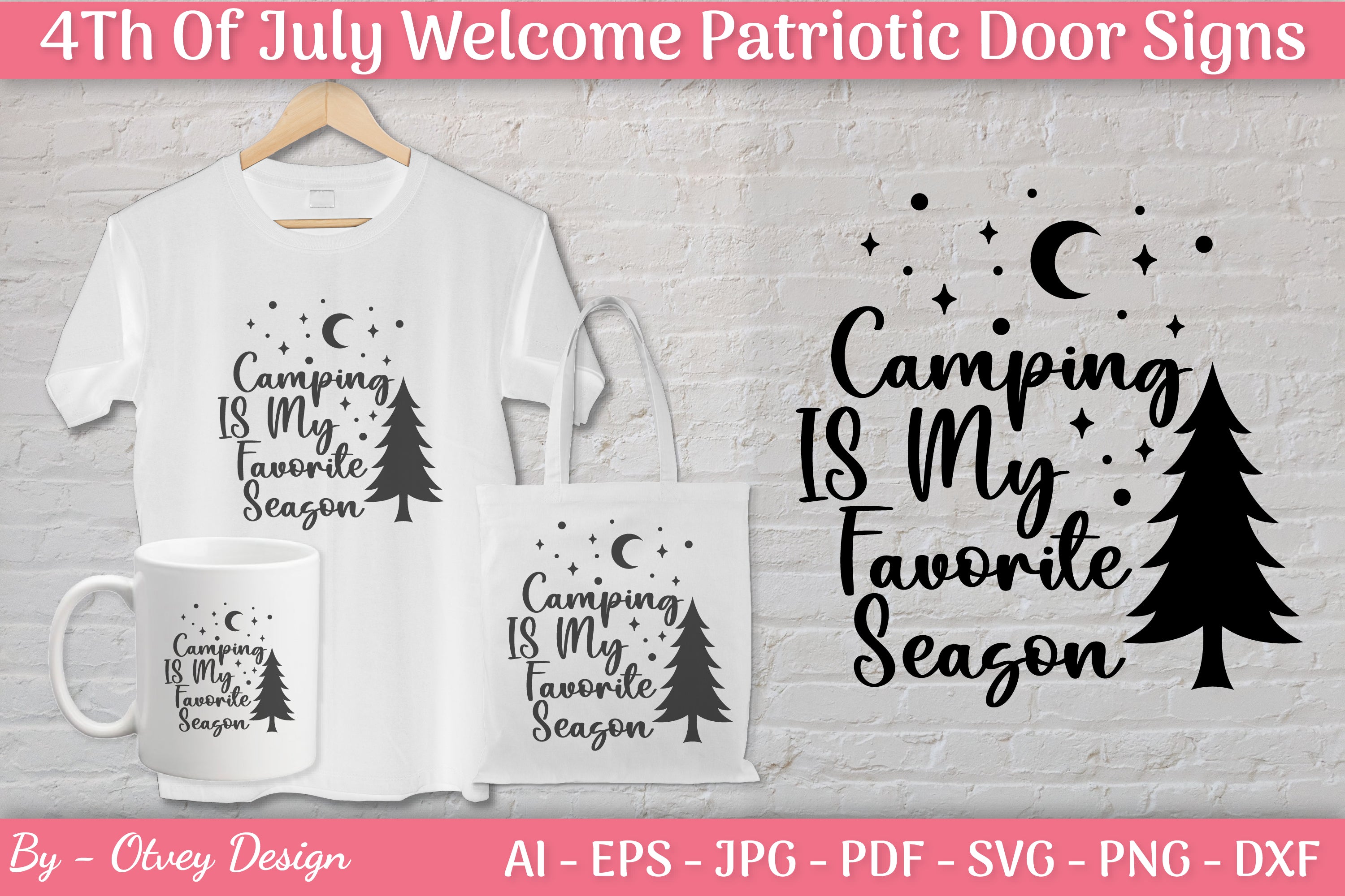 Camping Is My Favorite Season SVG Bundle
